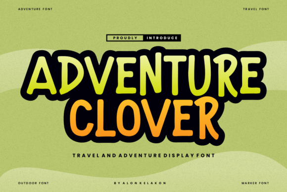 Adventure Clover Font for Business
