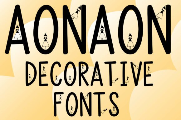 Aonaon: Festive Font for Creative Projects