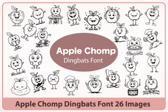 Apple Chomp Font for Business