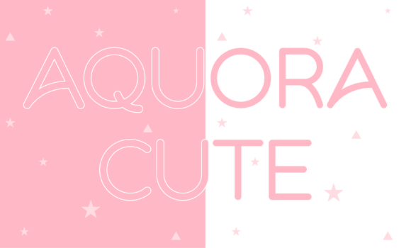 Aquora Cute: A Playful Font for Digital Campaigns