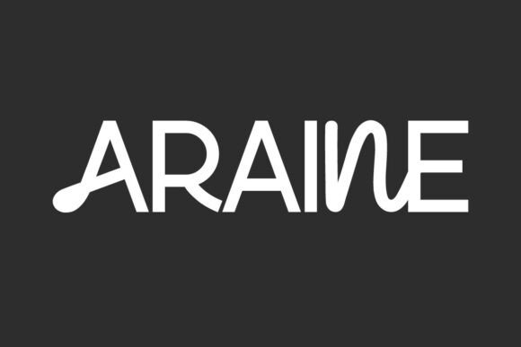 Araine: A Fun Font for Creative Projects