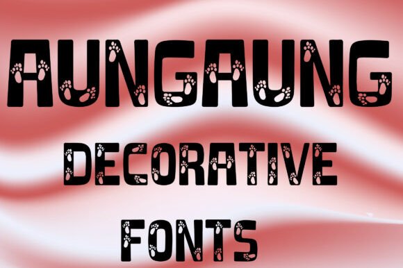 Aungaung Font: Playful & Professional