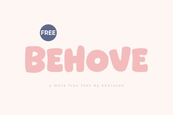 Behove: A Modern Font for Editorial Design
