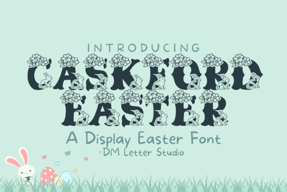 Caskford Easter Font for Creative Projects
