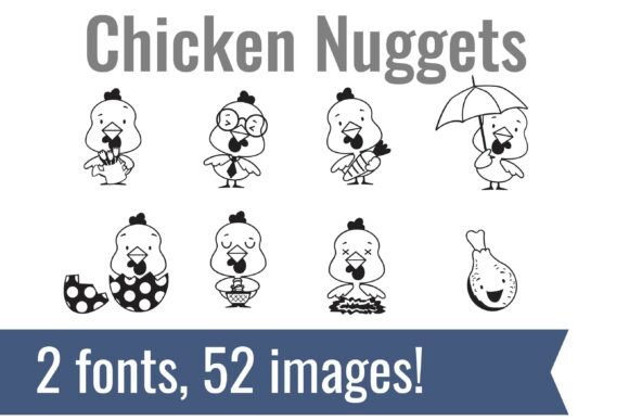 Chicken Dingbats Font for Creative Projects