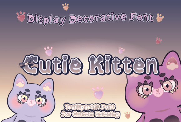 Cutie Kitten: A Playful Display Font