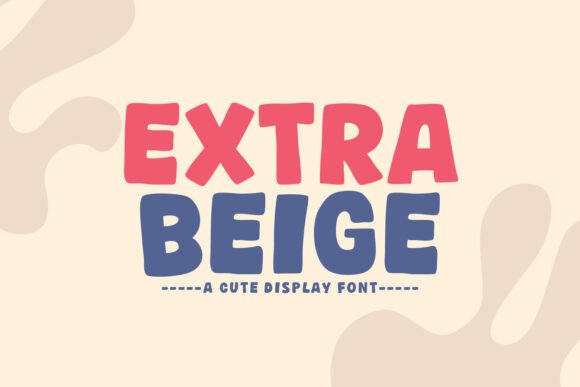 Extra Beige Font for Creative Projects