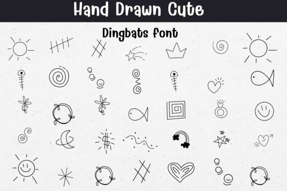 Hand Drawn Cute Font for Creative Campaigns