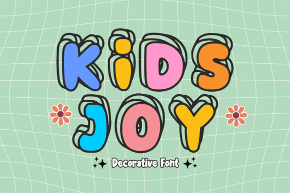 Kids Joy Font for Creative Marketing