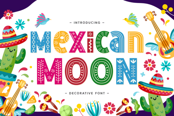Mexican Moon Font: Playful & Authentic