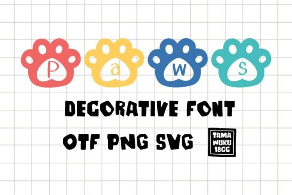 Paws Font: Playful Typography for Editorial Design
