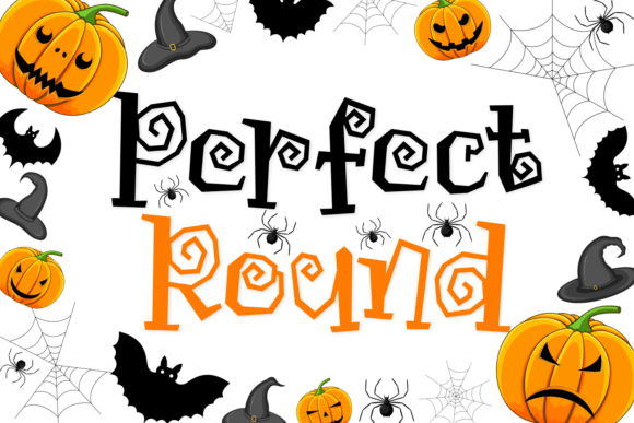 Perfect Round: A Halloween Font for Bold Campaigns
