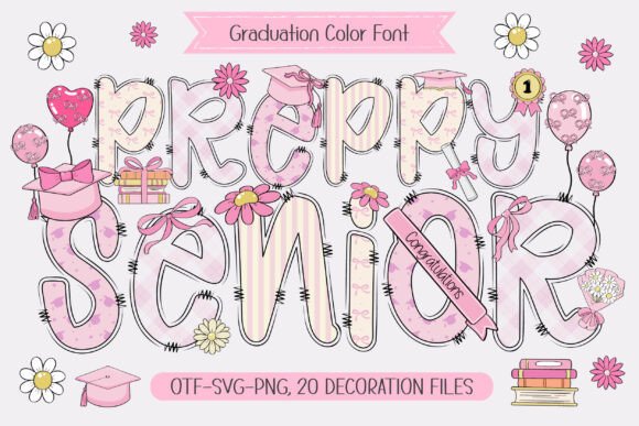 Preppy Senior Font Review