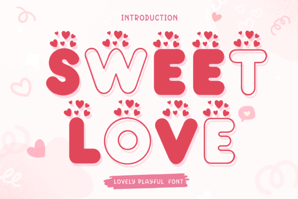 Sweet Love Bubble Font