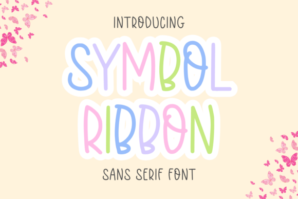 Symbol Ribbon: A Fun Handwritten Font for Web Design