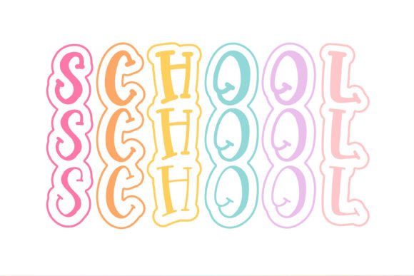Use Schoolpuff Stacked for Professional Branding