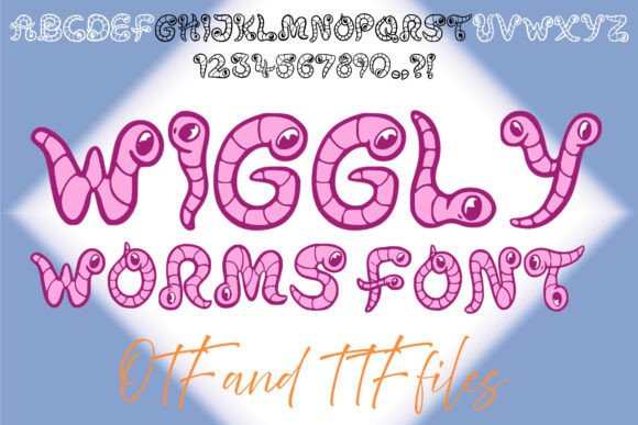 Wiggly Worms Font Review